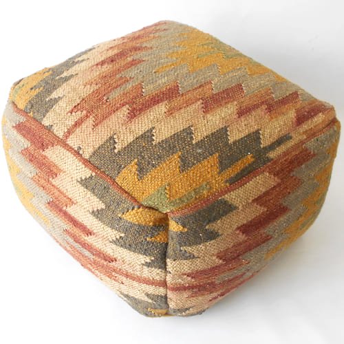 Hand Knitted Puff